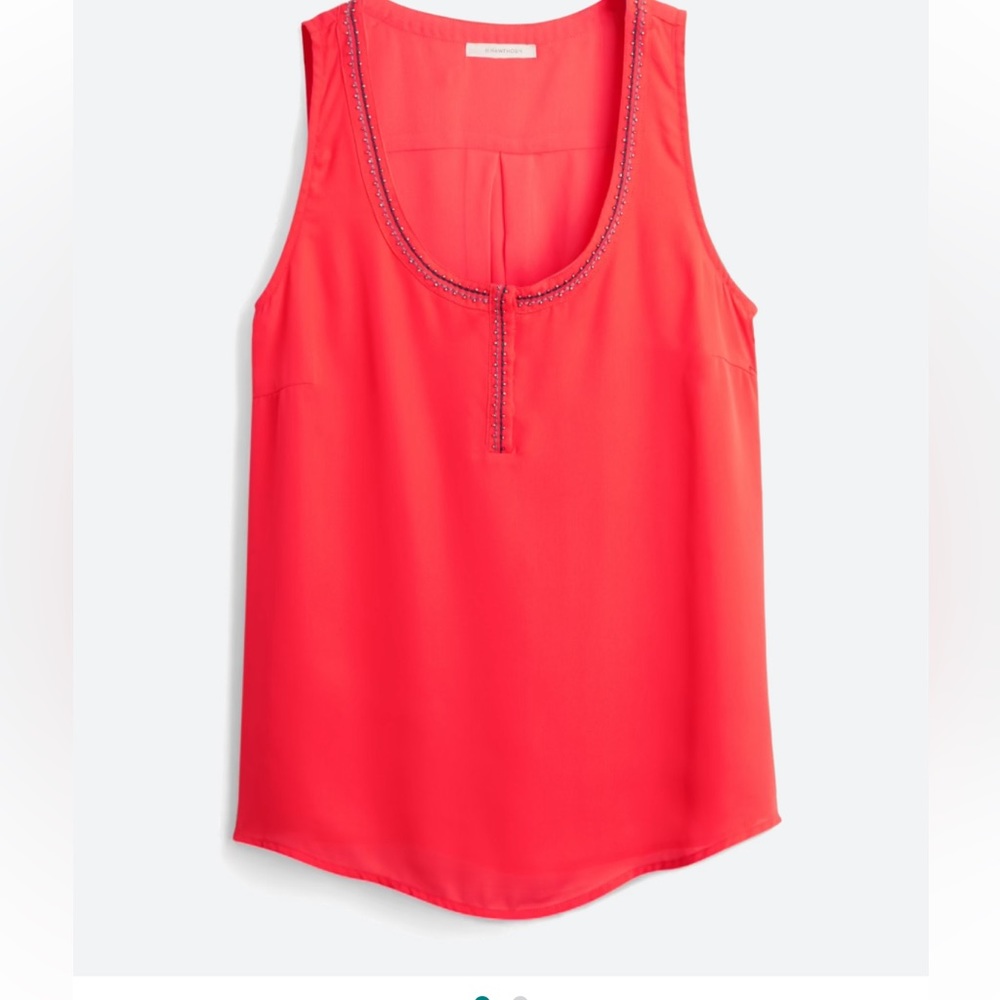 41 HAWTHORN-MAdams Beaded Neckline Blouse. Size small.